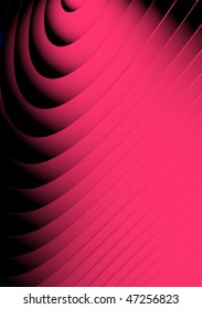 Red smooth waved background