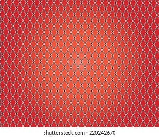 Red snake skin leather texture-vector