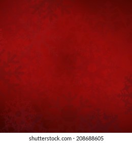 red snowflakes christmas background 