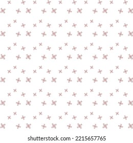red snowflakes on white background