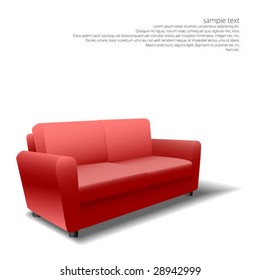 Red Sofa