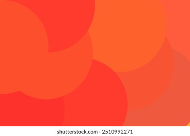 Red soft color and shape abstract background
