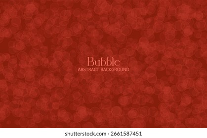 Círculos suaves brillantes rojos de Bokeh en el fondo borroso Abstractas