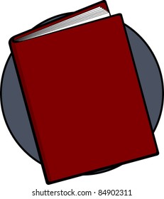 libro de portada de software rojo