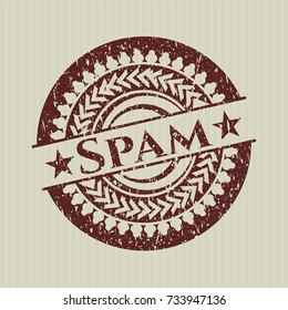 Red Spam rubber texture