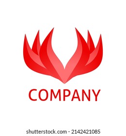red sparks logo. suitable for business and others