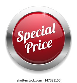 Red Special Price Button