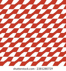 Red speed flag seamless pattern background