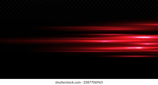 
Red speed light lines.
Movement of speed lines