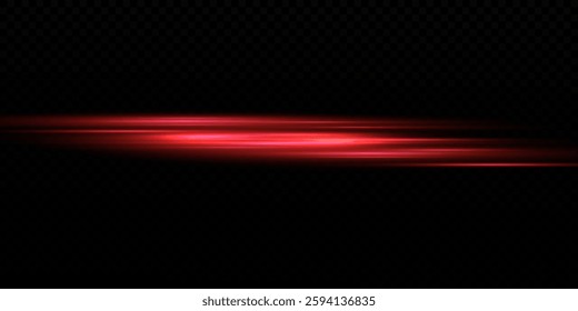 Red speed light lines.
Movement of speed lines