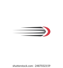 Ilustración vectorial de pegatinas Red Speed Racing