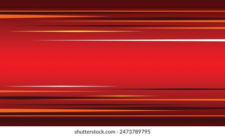 Red Speedline Anime Abstrack Background