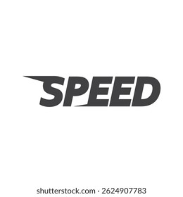 Red speedometer logo with the word speed.