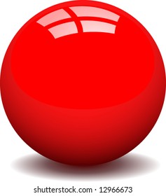 Red sphere