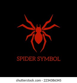 Logo-Vorlage für rote Spiegelung mit einfachem Design