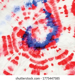 Red Spiral Tie Dye. Circle Spiral Flag. Blue Red Dyed Tiedye Swirl. Brush Blue Tie Die. Blue Swirl Watercolour. Vector Dyed Print. Spiral White Tie Dye. Red Abstract Tiedye. Spiral Tie Dye Background