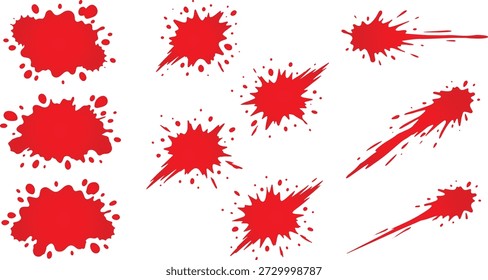 Abstracto rojo de la pintura de la salpicadura con la textura del grunge, patrón artístico del chapoteo, Diseño gráfico atrevido, composición decorativa moderna