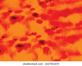 Red Spooky Shirt. Red Fire Pattern. Vector Magic Batik. Red Vector Tie Die. Gradient Devilish Tie Dye. Tye Dye Hell Tiedye. Red Vector Tie Die Fire. Tiedye Dyed Tie Dye. Horror Neon Pattern.