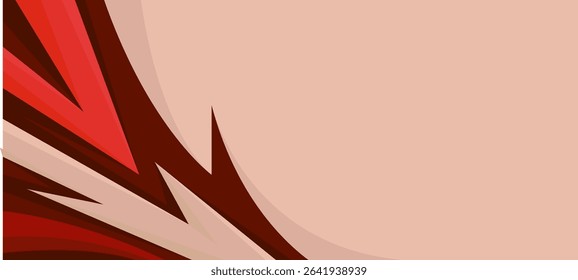 Red Sport Background Full of Energy Vector Perfect for creative web designs and social media with sports and gaming themes.