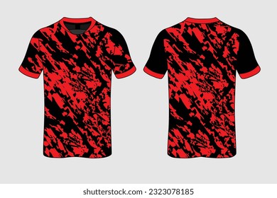 red Sport jersey design for racing, jersey, cycling, football, gaming, motocross