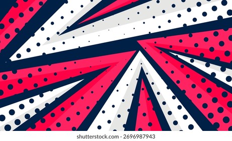 fundo de esportes vermelhos com bordas afiadas e textura de meio-tom	
