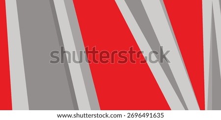 Red sports background vector design with sharp lines pattern