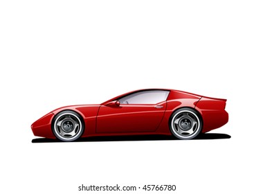 Red Sports Car Images Stock Photos Vectors Shutterstock