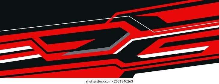 Red Sporty carro de corrida wrap design livery universal carro de corrida decalque vetor arquivo e arquivo imprimível abaixo