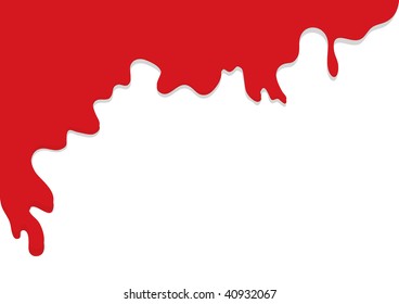 	 red spot running the white background with place for your text