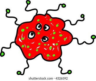 red spotty germ