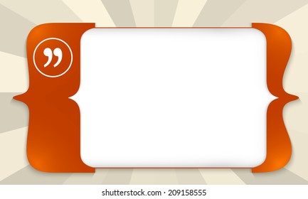 Red Square Brackets Entering Any Text Stock Vector (Royalty Free ...