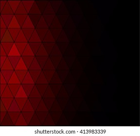 Red Square Grid Mosaic Background, Creative Design Templates
