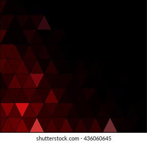 Red Square Grid Mosaic Background, Creative Design Templates