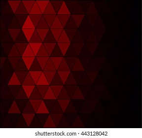 Red Square Grid Mosaic Background, Creative Design Templates