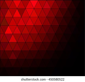 Red Square Grid Mosaic Background, Creative Design Templates
