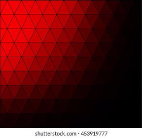 Red Square Grid Mosaic Background, Creative Design Templates