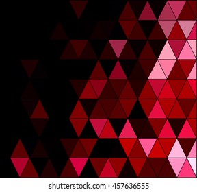 Red Square Grid Mosaic Background, Creative Design Templates