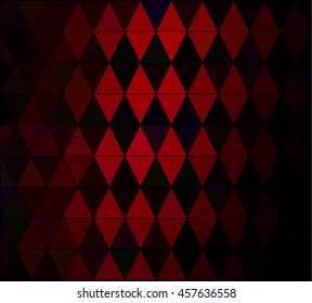 Red Square Grid Mosaic Background, Creative Design Templates