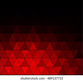 Red Square Grid Mosaic Background, Creative Design Templates