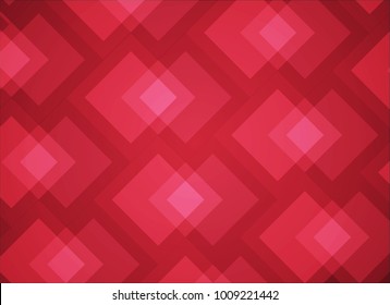 Red Square Modern Background