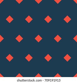 Red square pattern , seamless background can use for design, vector.
