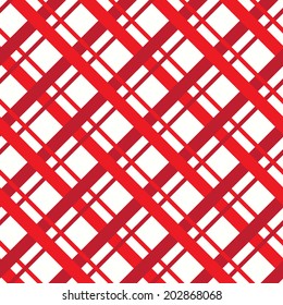 Red square seamless pattern. Vector illustration.