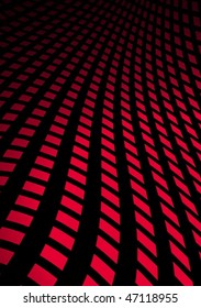 Red squared vector slide