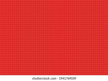 Red squares background. Mosaic tiles pattern. Seamless vector illustration.
