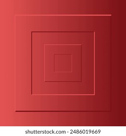 Red squares gradient geometric texture. Abstract background vector can be used in cover design, book design, website background, banner, poster, advertising. EPS editable file.