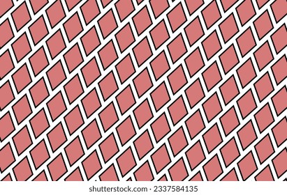 Red squares on a white background, pattern