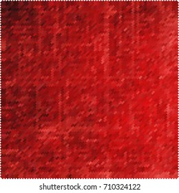 red squares. red rectangles. abstract blood background. scarlet grunge texture. halftone effect. vector illustration