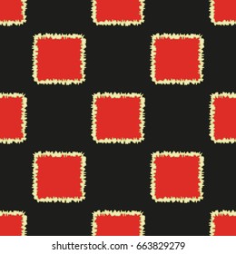 Red squares Seamless