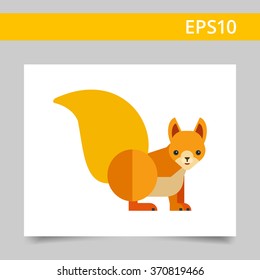 Red squirrel icon