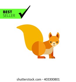 Red squirrel icon